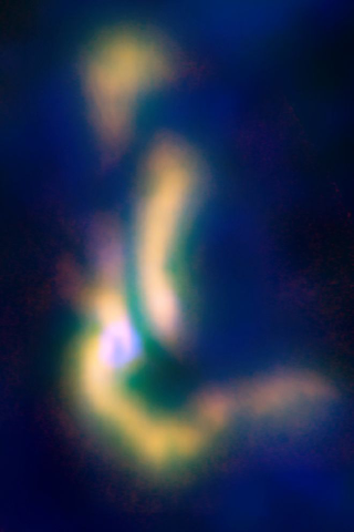Illustration for article titled Our First Glimpse Of A Quadruple-Star System In The Making